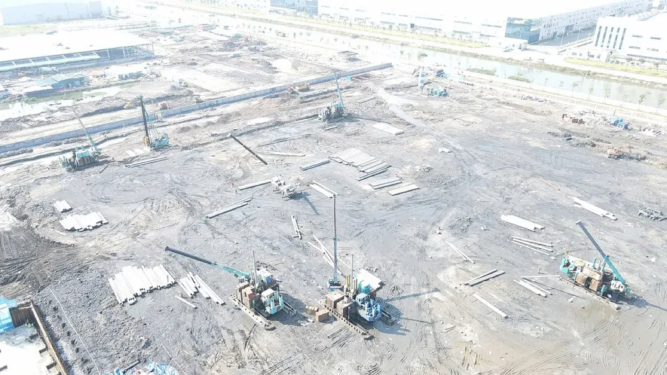 Toàn cảnh dự án nền móng tiêu biểu